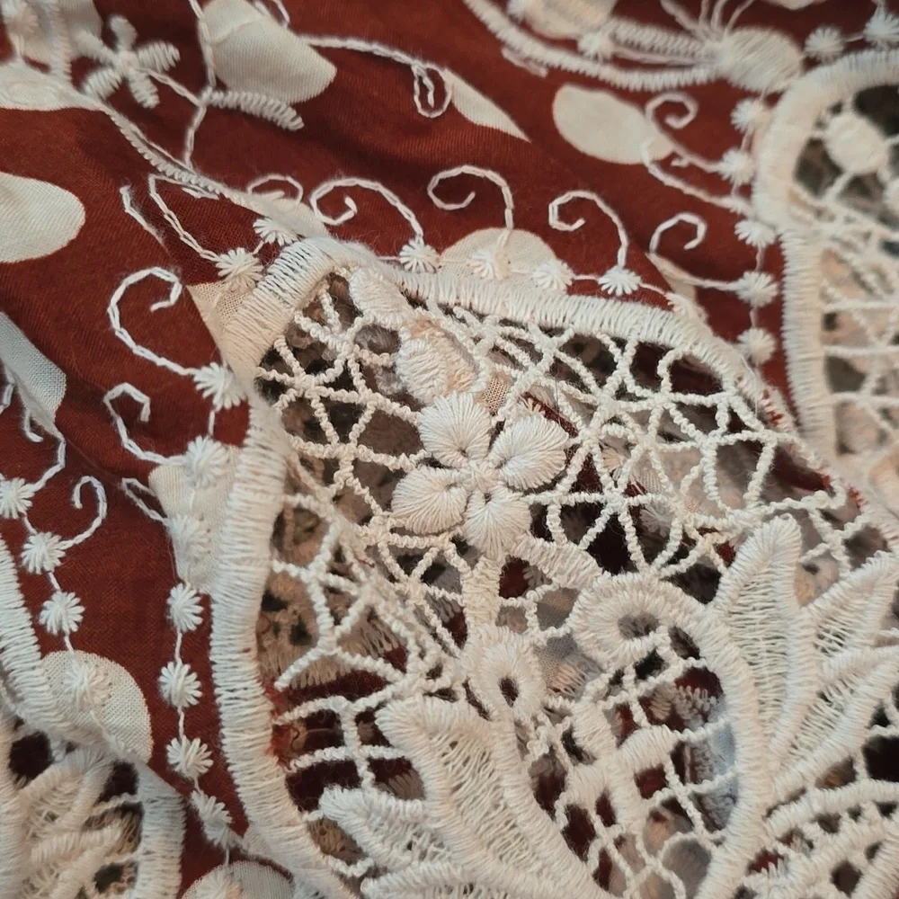 NWOT FP Polka Dot Lace Tank - Picture 4 of 9